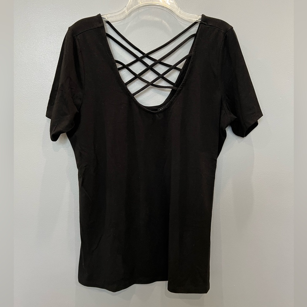 Torrid Women’s Black Crisscross Top